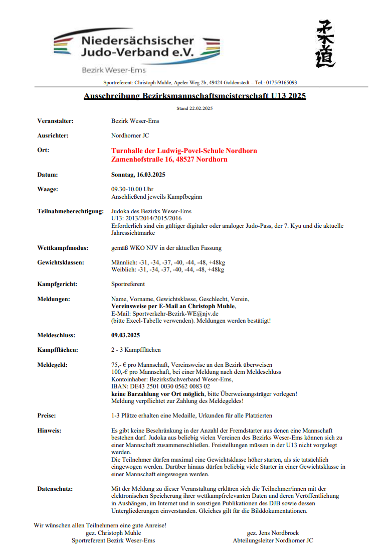 Du betrachtest gerade Bezirksmannschaftsmeisterschaft U13 2025